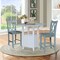 International Concepts Rectangle 20 in W, 38 in L, 36 in H, Wood, White/Chalk Antiqued K128-3638-S86-202-2 - alternate 5